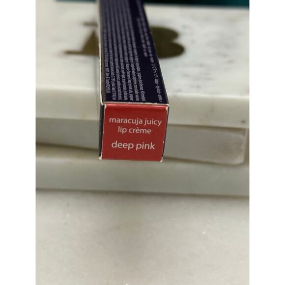 Tarte Maracuja Juicy Lip Crème NIB Full Size - Deep Pink - Picture 2 of 3